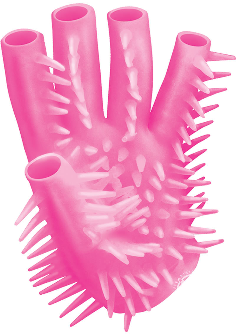 Masturbating Hand Glove - Pink
